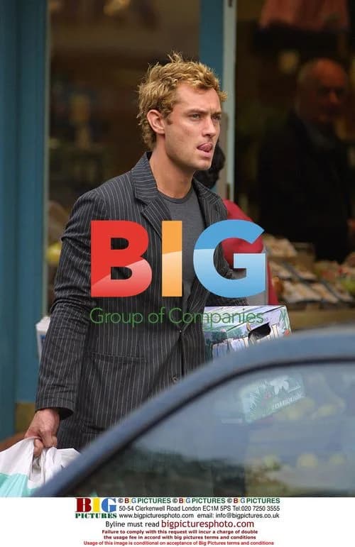 Jude Law Grocery Shopping