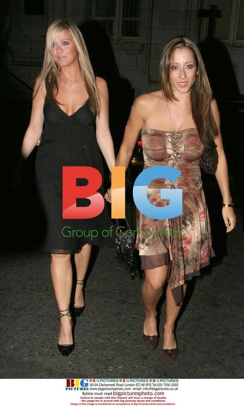 Liz McLarnon and Friend Nightclubbing