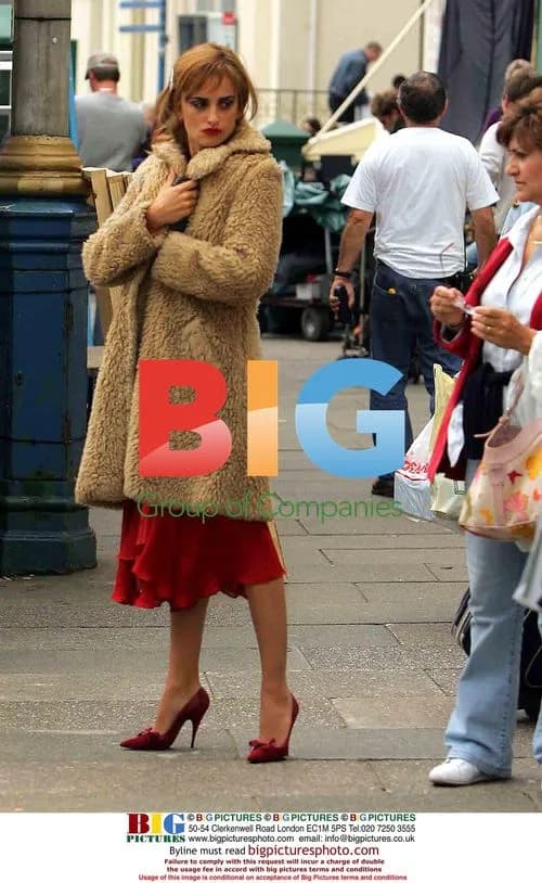 Penelope Cruz on Set of 'Chromophobia'