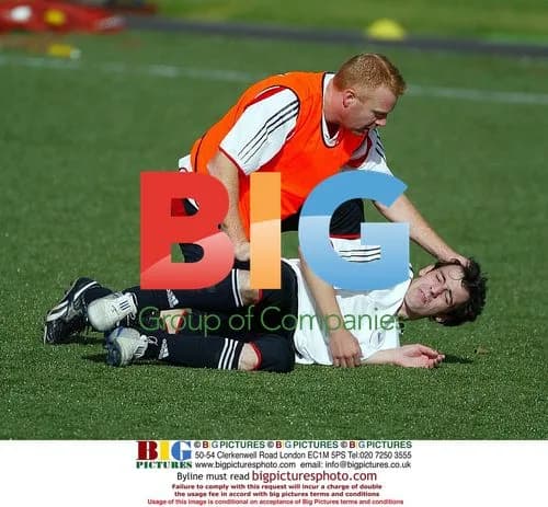 The Match Celebrity Football Training