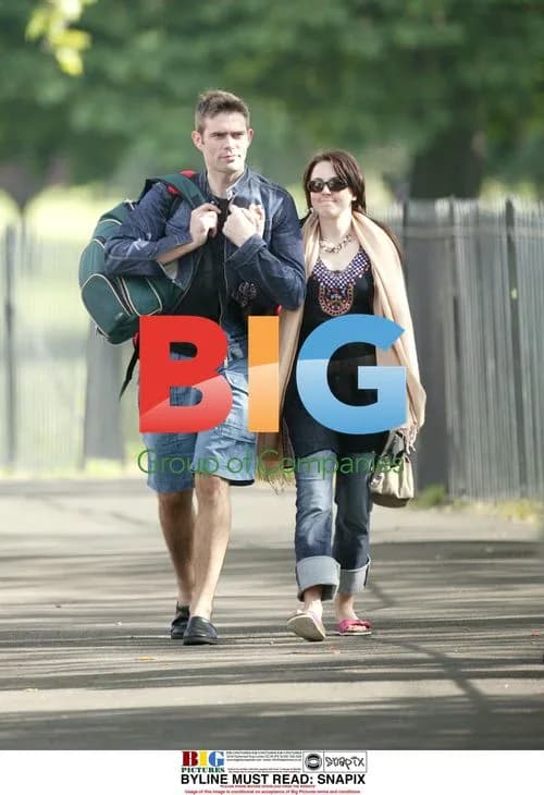 Mel C and Thomas Starr in London Park