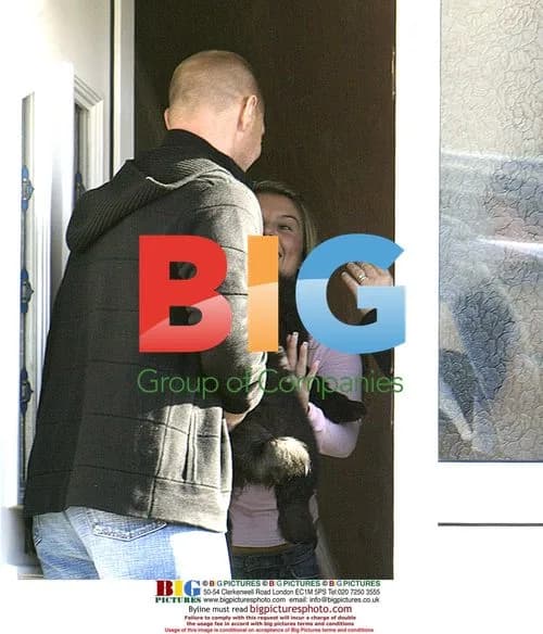 Wayne Rooney Visits Fiance Coleen McLoughlin