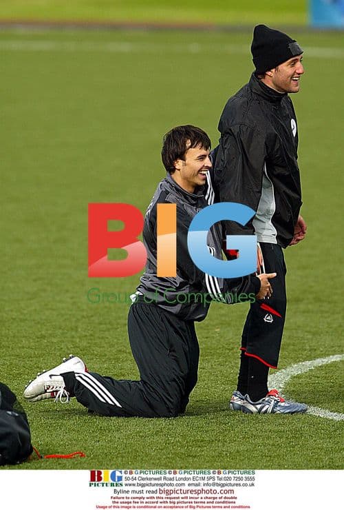 Celebrity contestants of 'The Match' on the pitch