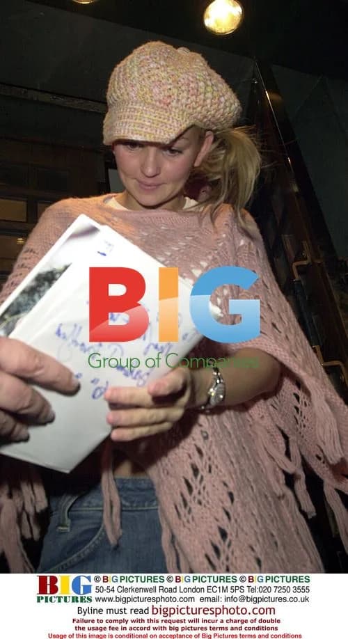Jennifer Ellison at The Ivy in London