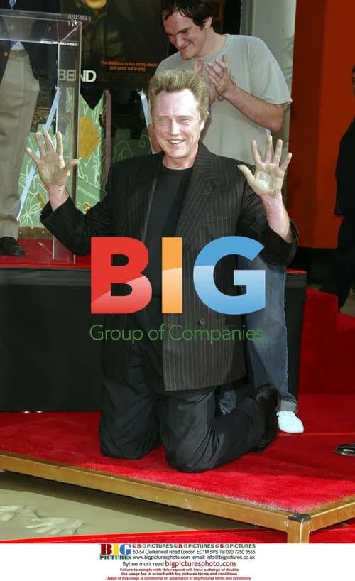 Christopher Walken Handprint Ceremony