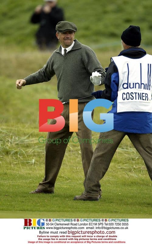Kevin Costner at Dunhill Links Championship