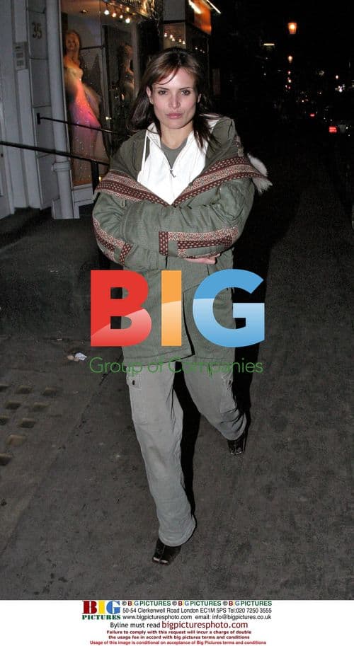 Sophie Anderton shopping in London