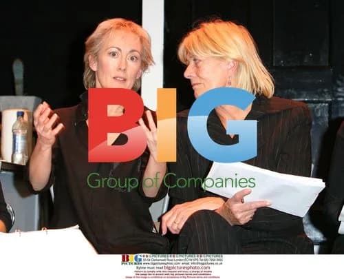 Vanessa Redgrave and Paula Wilcox at \"Necessary Targets\" rehearsal reading