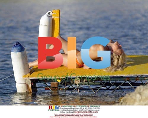 Anna Tavernas Relaxing in Ibiza