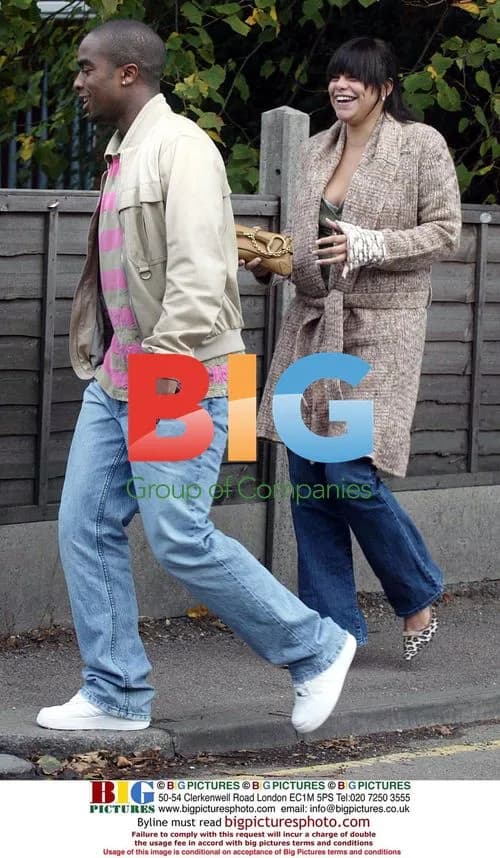 Jade Goody Meets Friend for Lunch