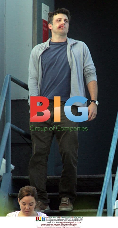 Ben Affleck Filming \"Man About Town\" in Vancouver