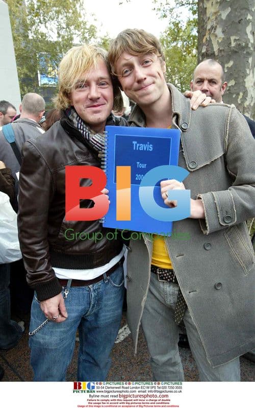 Band 'Travis' Busking in London