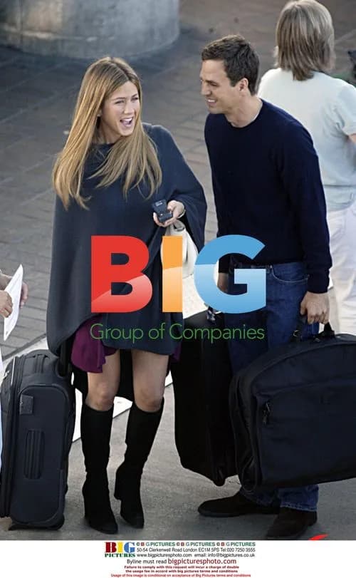 Jennifer Aniston on 'Otherwise Engaged' set