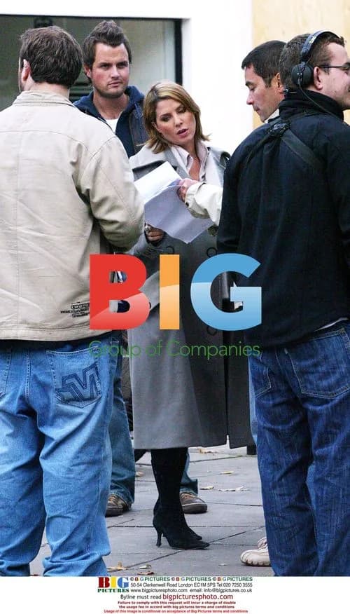 Sadie Frost Filming in London
