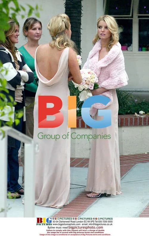 Jessica Simpson and Nick Lachay at Wedding
