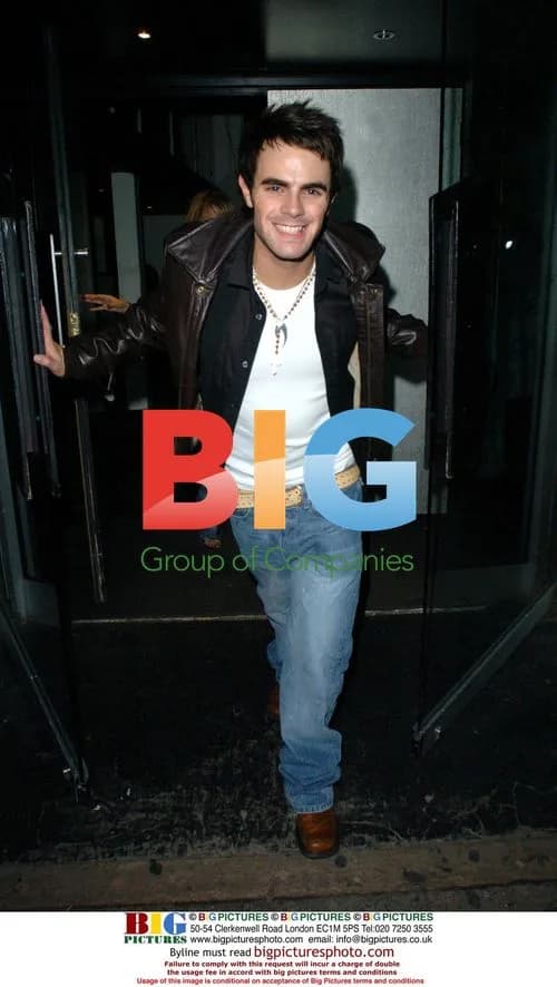 Pop star Dane Guiden seen at London nightclub