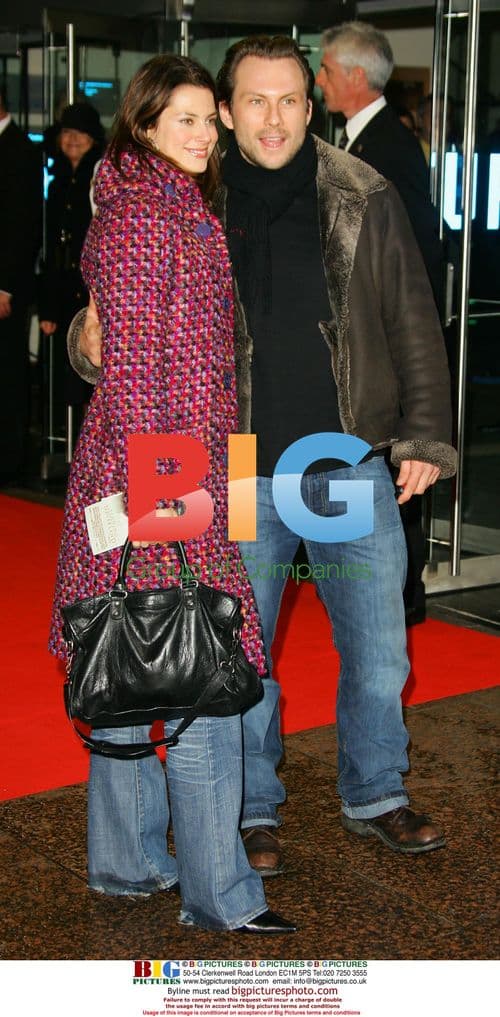 Ryan Haddon and Christian Slater at 'Finding Neverland' Premiere