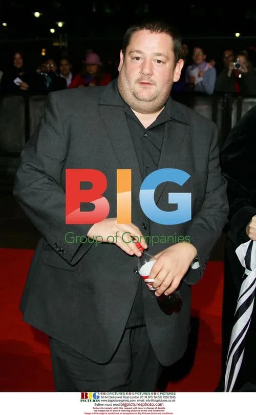 Johnny Vegas at 'Finding Neverland' Premiere