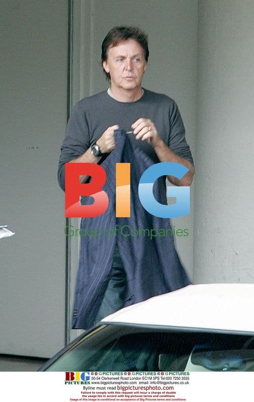 Paul McCartney Leaving Rehearsals