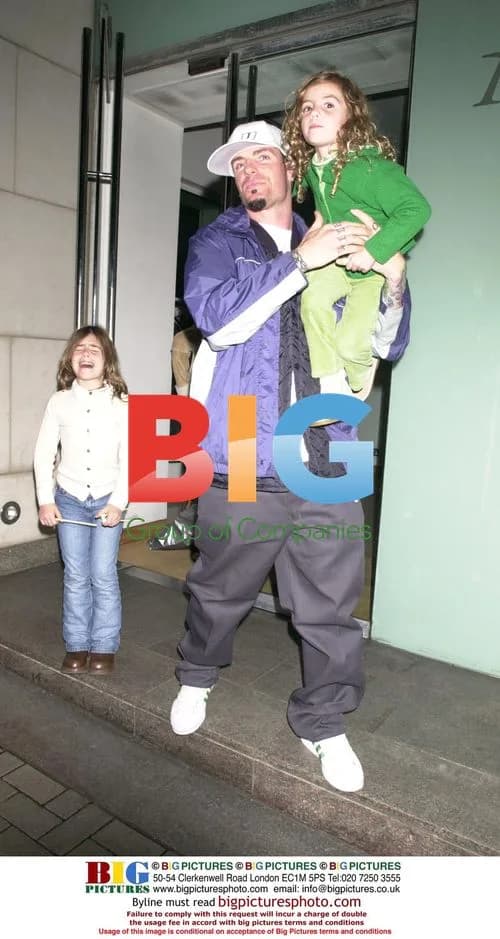 Vanilla Ice with family at Nobu in London