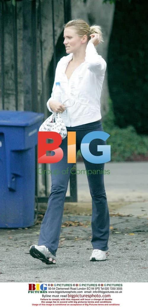 Cameron Diaz Leaving Gym in West Hollywood