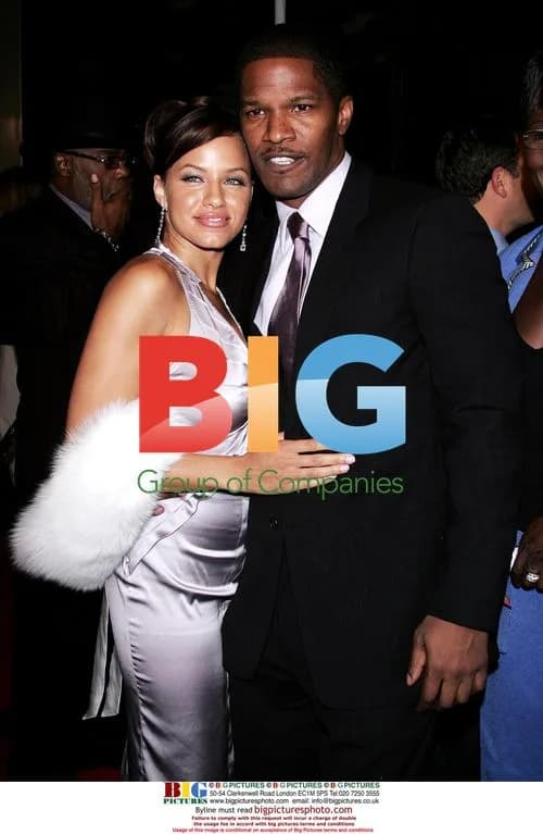 Jamie Foxx and Leila Arcieri at 'Ray' Premiere