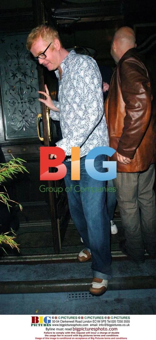 Chris Evans Leaving Pub with Mystery Woman