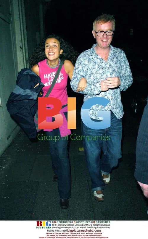 Chris Evans Leaving Pub with Mystery Woman