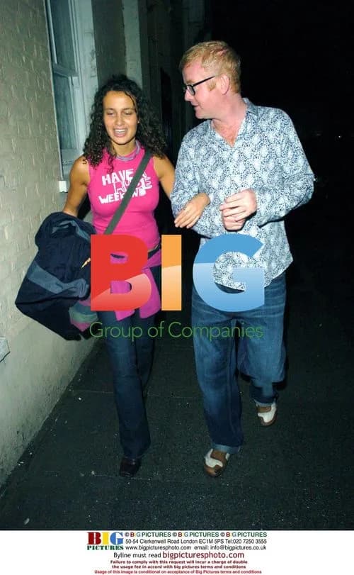 Drunk Chris Evans Leaving London Pub