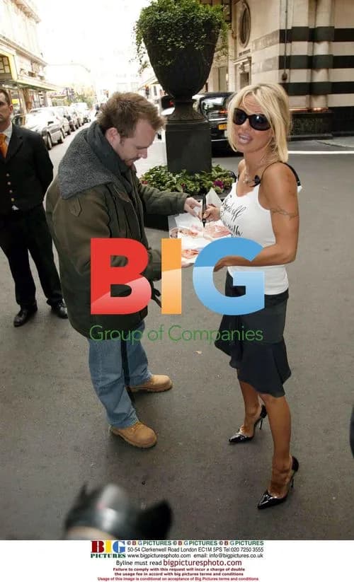 Pamela Anderson at Book Signing and Savoy Hotel