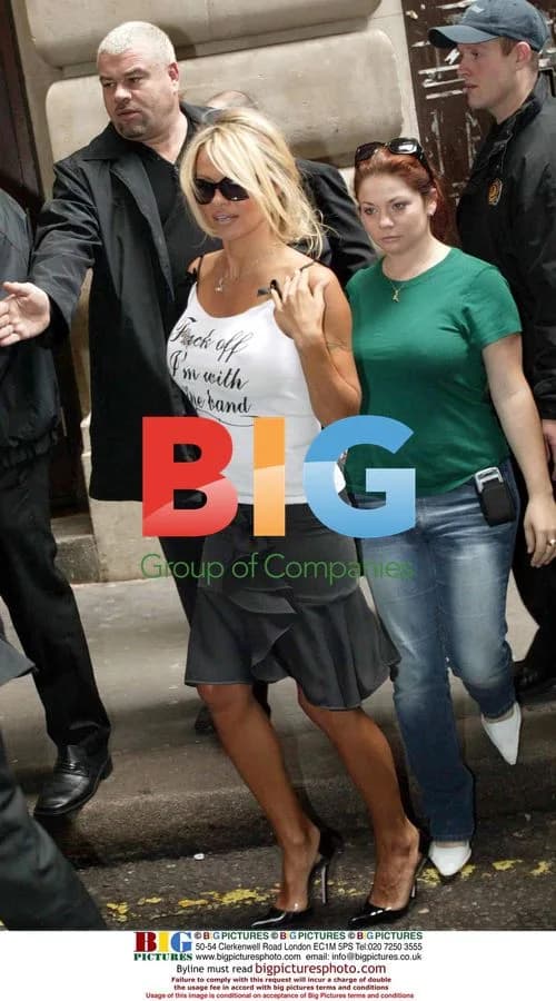 Pamela Anderson at Book Signing and Hotel