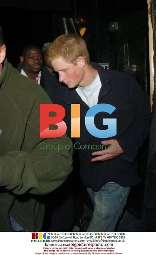 Prince Harry Leaves Nightclub