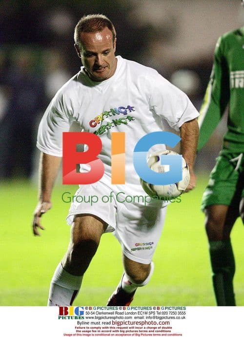 Schumacher and Barrichello at Benefit Match