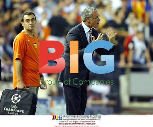 Valencia v Inter Milan Champions League Match