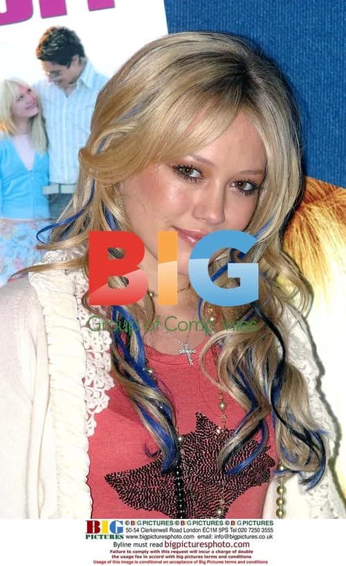 Hilary Duff at Sydney Press Conference