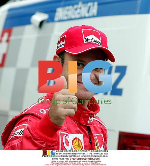 Rubens Barrichello during Brazil Grand Prix qualifying