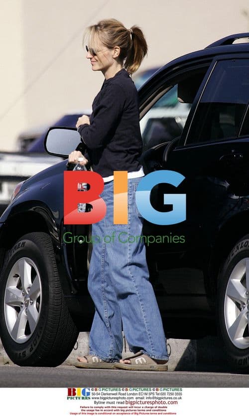 Helen Hunt with Daughter in Studio City