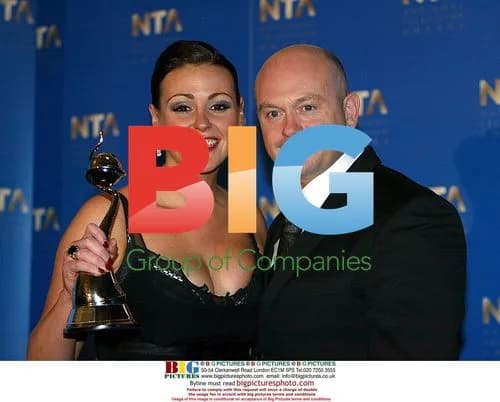 Suranne Jones and Ross Kemp at National TV Awards
