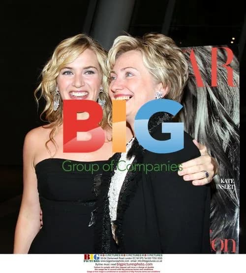Kate Winslet & Hillary Rodham Clinton at Finding Neverland Premiere