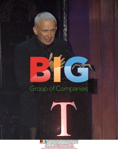 Jean Paul Gaultier at TV Awards Dinner