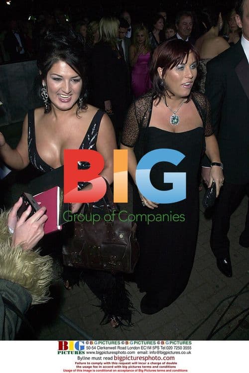 TV Awards Celebs Jessica Wallace and Nadia