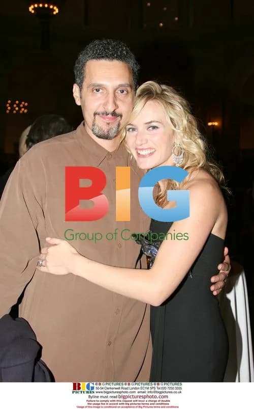 Kate Winslet and John Turturo at Finding Neverland Party