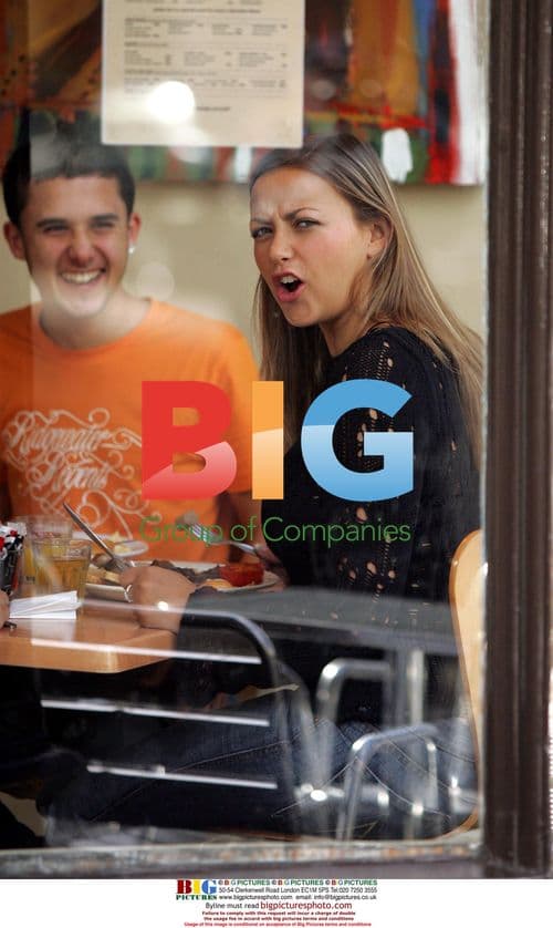 Charlotte Church Laughing with Friends