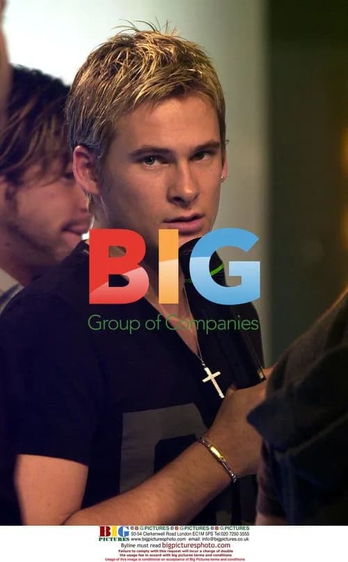 Singer Lee Ryan Performing on Stage in Milan