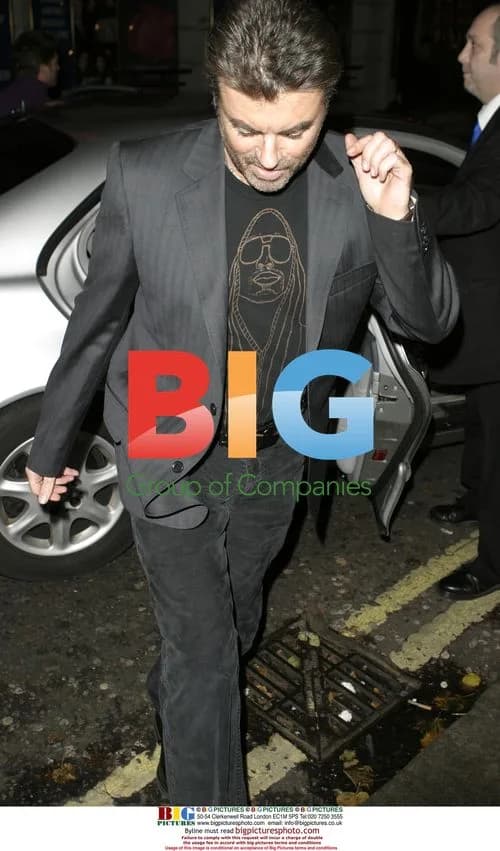 George Michael Leaving The Ivy