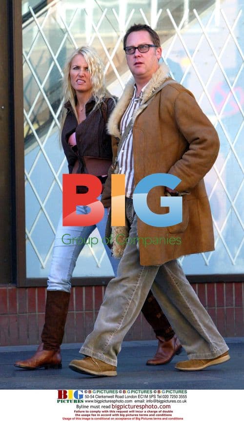 Vic Reeves and Nancy Sorrell Shopping