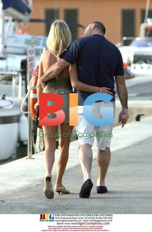 Alex Best and Boyfriend Howard Kruger in Spain