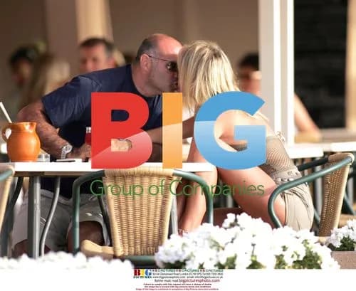 Alex Best and Boyfriend in Spain