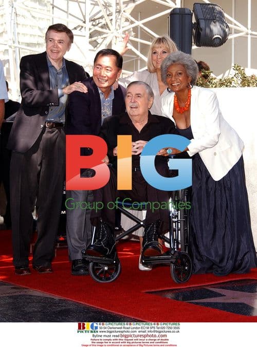 Star Trek Cast at James Doohan's Walk of Fame Ceremony