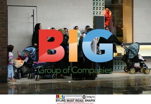 Women with Babies Begging in Knightsbridge